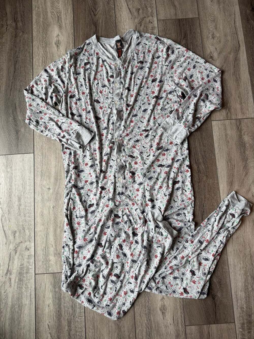 Savage X Fenty Tis The Savage Holiday Open-Back Onesie Size L